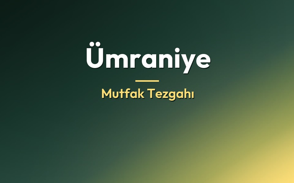 Ümraniye Mutfak Tezgahı